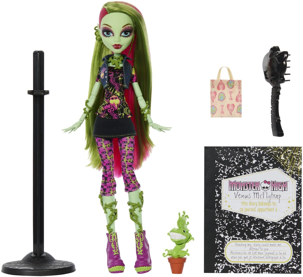 Mattel MONSTER HIGH CREEPRODUCTIONS lėlė Venus (JHK58)
