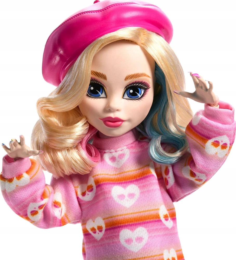 MONSTER HIGH X Wednesday lėlė Inida, 27 cm