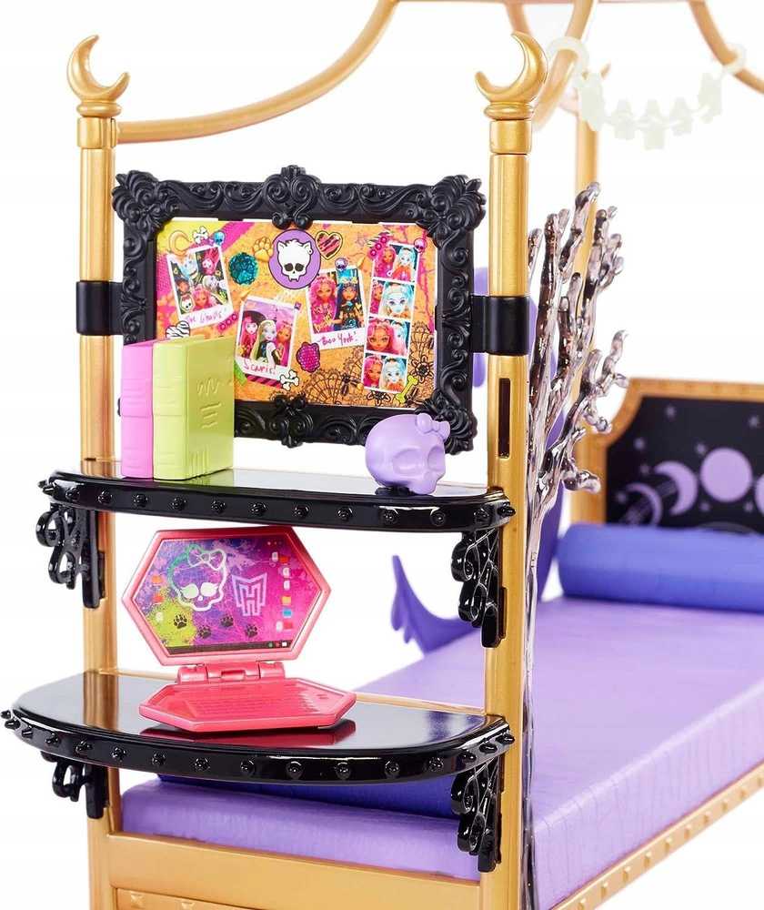 Mattel Lėlių namelis Monster High Clawdeen Wolf miegamasis
