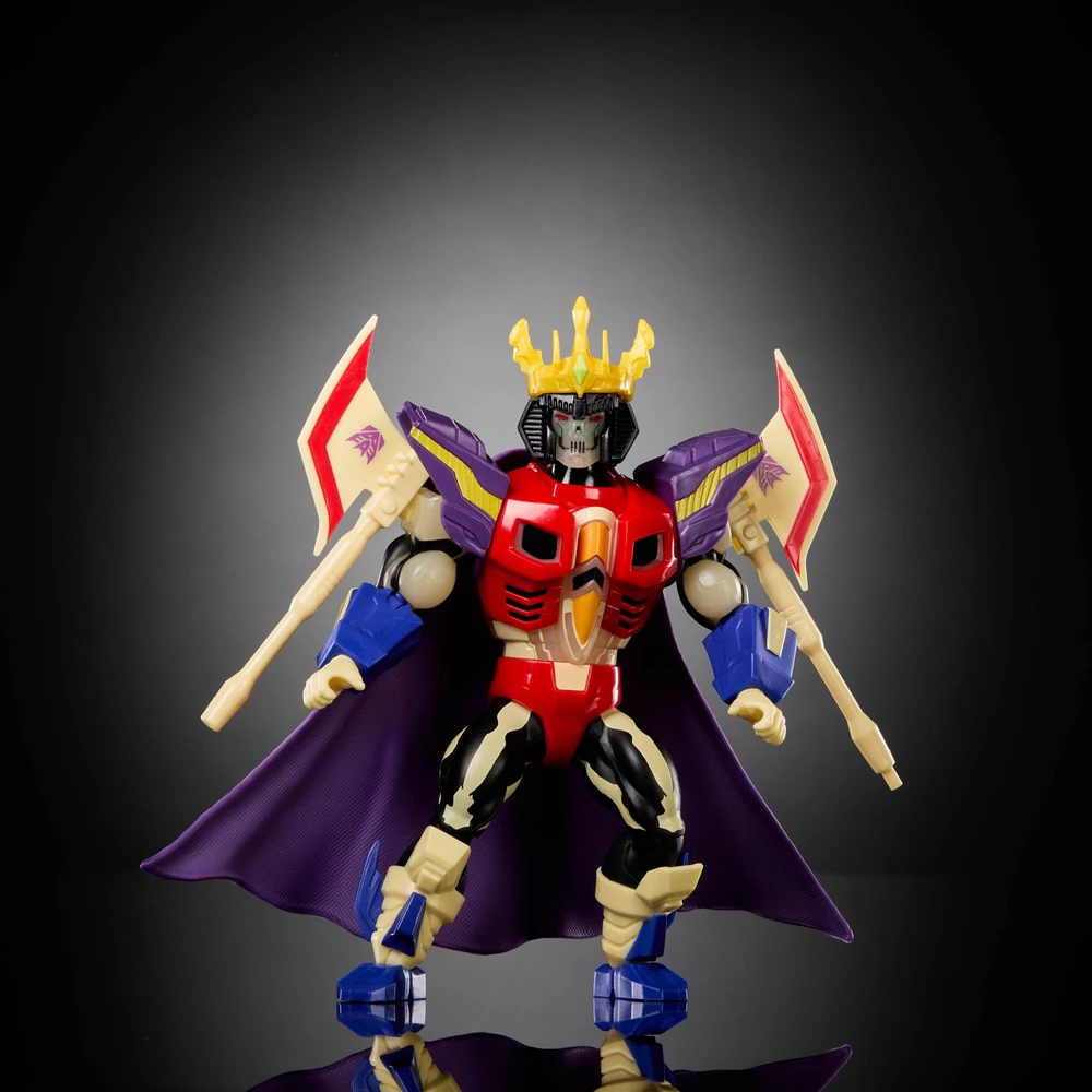Mattel He-Man Masters of the Universe Origins Scare Glow Figūrėlė Ruchoma Transformers Starscream + priedai
