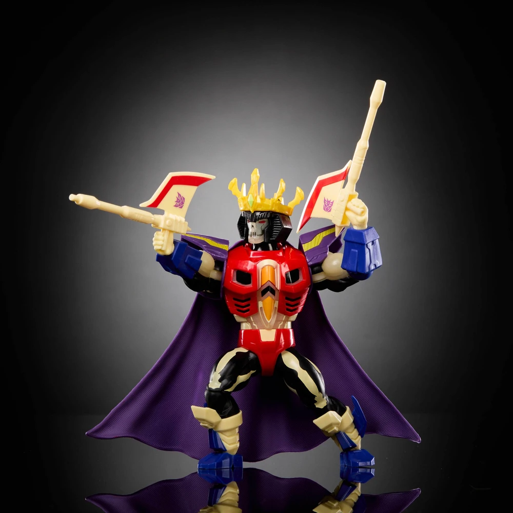 Mattel He-Man Masters of the Universe Origins Scare Glow Figūrėlė Ruchoma Transformers Starscream + priedai