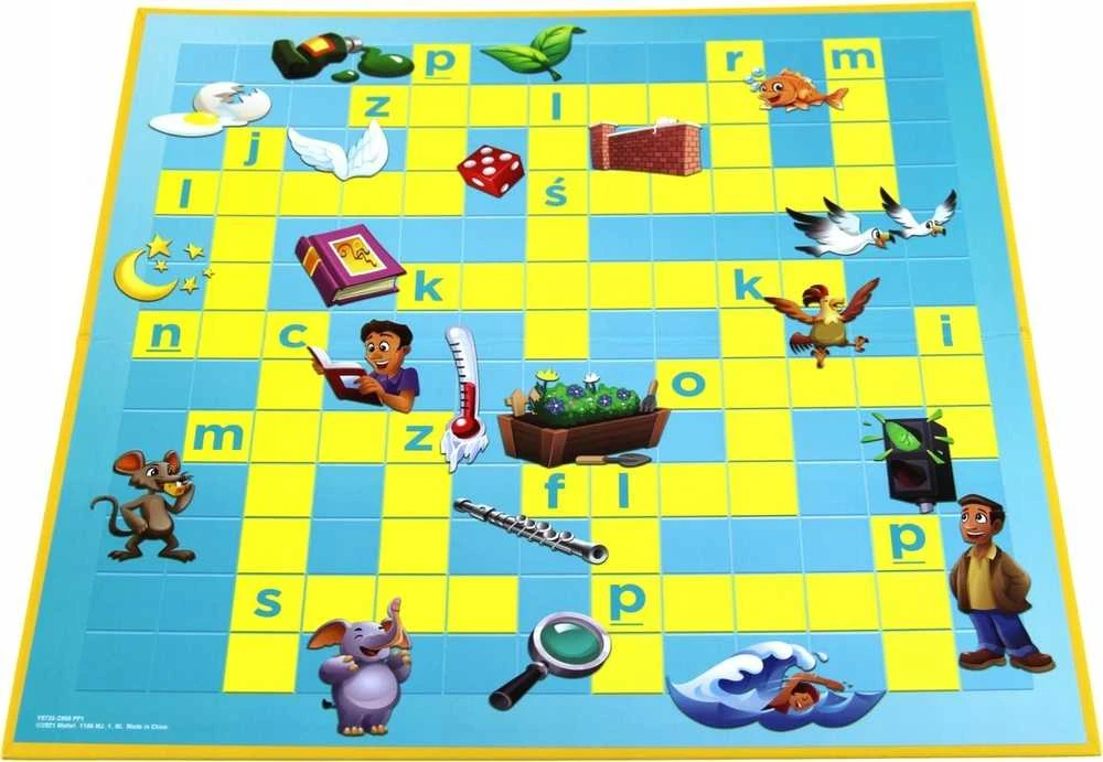 Mattel Stalo žaidimas Scrabble Junior vaikams