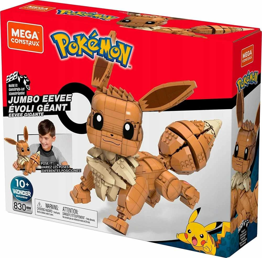 Mattel „Mega Construx Pokemon“ rinkinys „Didysis Eevee“
