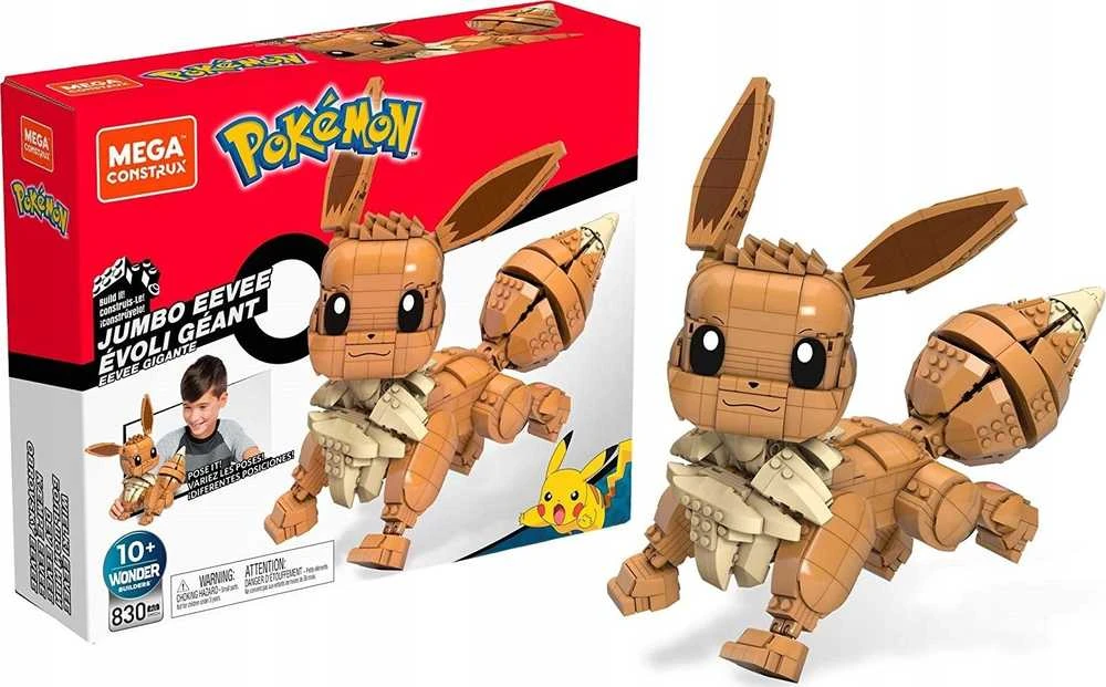 Mattel „Mega Construx Pokemon“ rinkinys „Didysis Eevee“