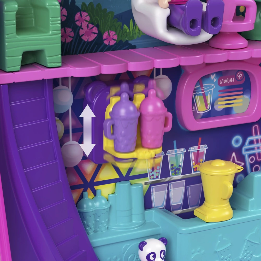 Mattel Polly Pocket. Burbulinės arbatos pandos