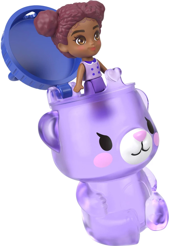 Polly Pocket - Core Compact, mėlynas, "Beary Besties" lėlių namelis (JKC48)