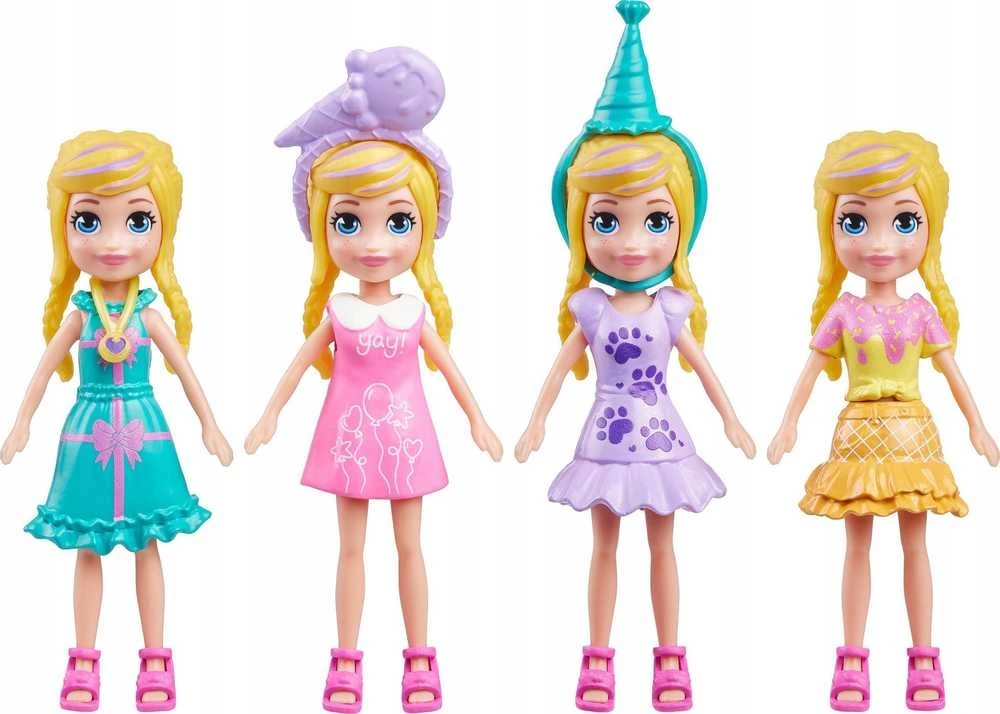 Mattel POLLY POCKET gimtadienio šventės rinkinys (JCC33)