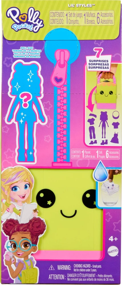 Mattel „Polly Pocket“ mini pastūmimas