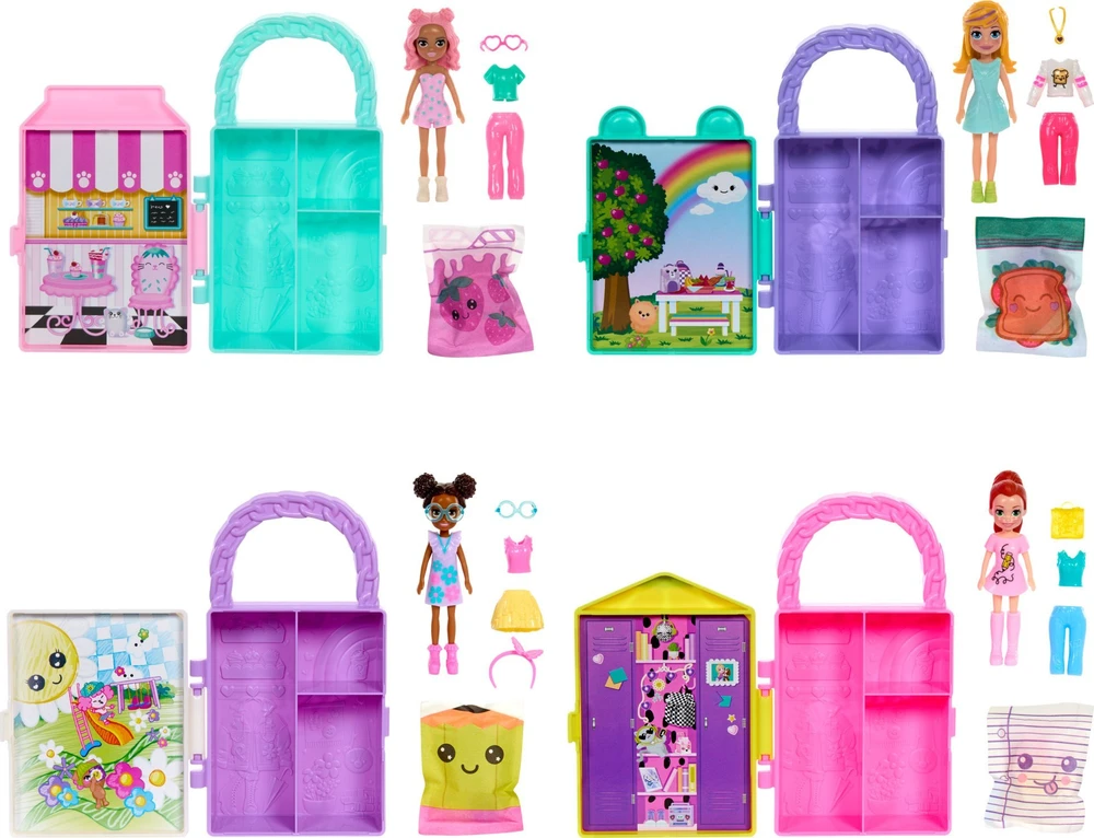 Mattel „Polly Pocket“ mini pastūmimas
