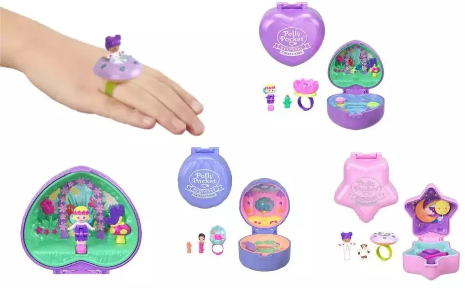 Mattel Polly Pocket rinkinys su žiedu (JCB24)