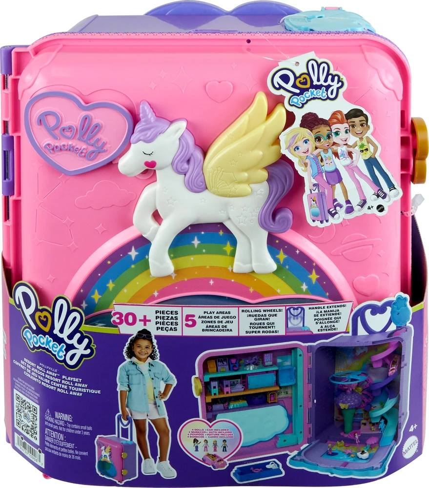 „Polly Pocket“ pramogų lagaminas