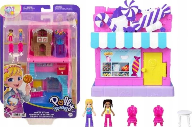 Mattel Polly Pocket saldainių parduotuvė HNB03 /3