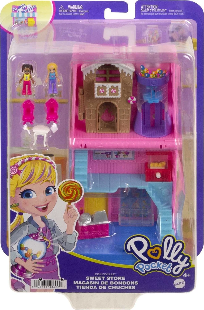 Mattel Polly Pocket saldainių parduotuvė HNB03 /3