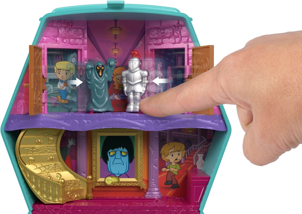 Mattel POLLY POCKET SCOOBY DOO pramogų rinkinys (JKC85)