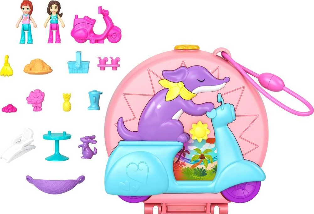 Mattel Figūrėlės Polly Pocket nuotykiai Rio HWN98 su aksesuarais