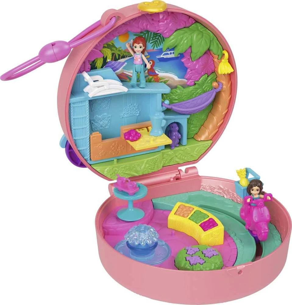 Mattel Figūrėlės Polly Pocket nuotykiai Rio HWN98 su aksesuarais