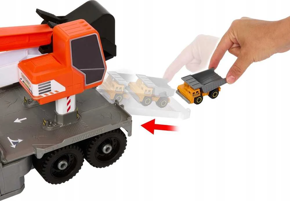 Mattel Žaislinė ekskavatoriaus sunkvežimio mašina Matchbox 1:64
