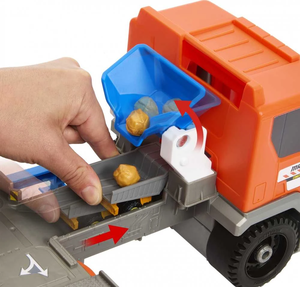 Mattel Žaislinė ekskavatoriaus sunkvežimio mašina Matchbox 1:64