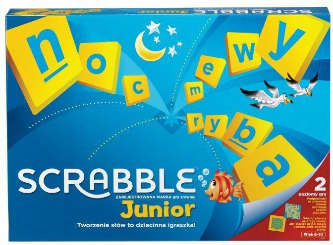 Mattel Stalo žaidimas Scrabble Junior vaikams