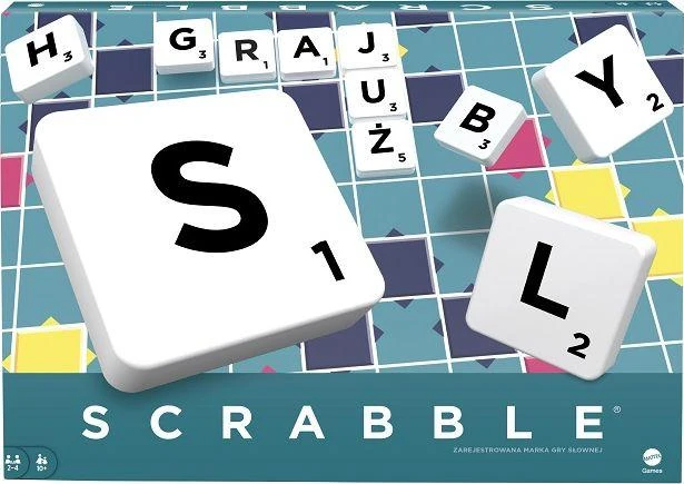 Mattel Žodžių Žaidimas Scrabble (Lietuviška Leidimas) - Atgimimo Versija