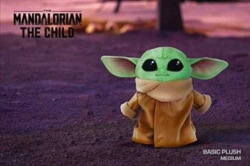 Mattel Disney Madalorian Baby Yoda talismanai, 25 cm