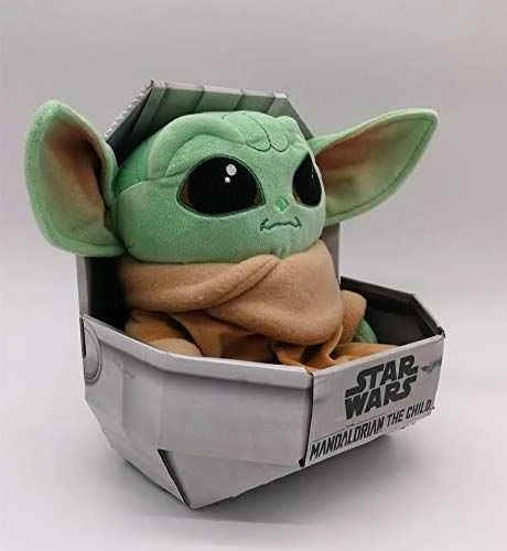 Mattel Disney Madalorian Baby Yoda talismanai, 25 cm