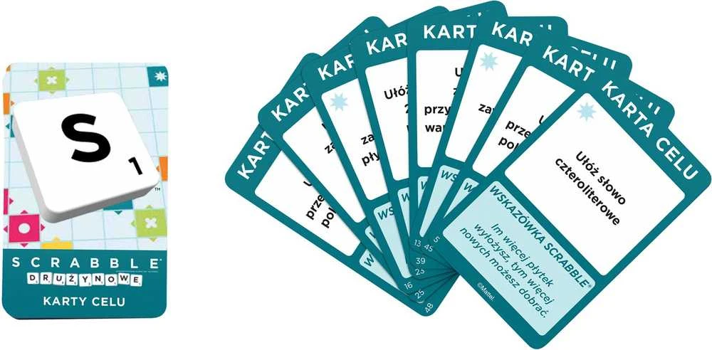 Mattel Žodžių Žaidimas Scrabble (Lietuviška Leidimas) - Atgimimo Versija