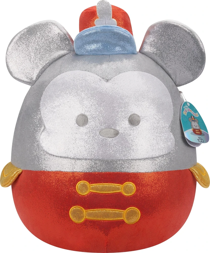 SQUISHMALLOWS Pliušinis žaislas - Disney peliukas Mikis, 35 cm
