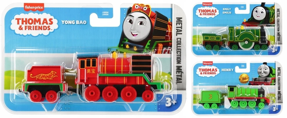 Mattel THOMAS & FRIENDS garvežiukas su vagonu (metalinis) (JHK84)