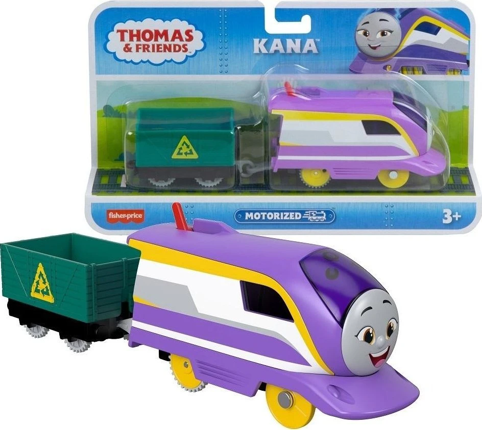Mattel Thomas & Friends motorizuoto lokomotyvo mišinys (HFX93)