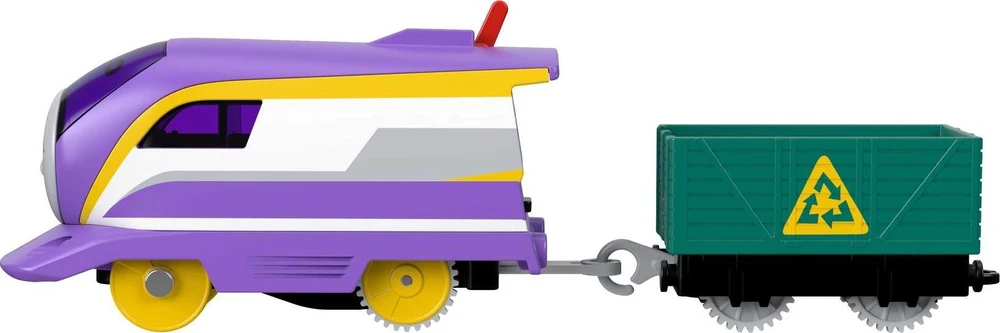 Mattel Thomas & Friends motorizuoto lokomotyvo mišinys (HFX93)