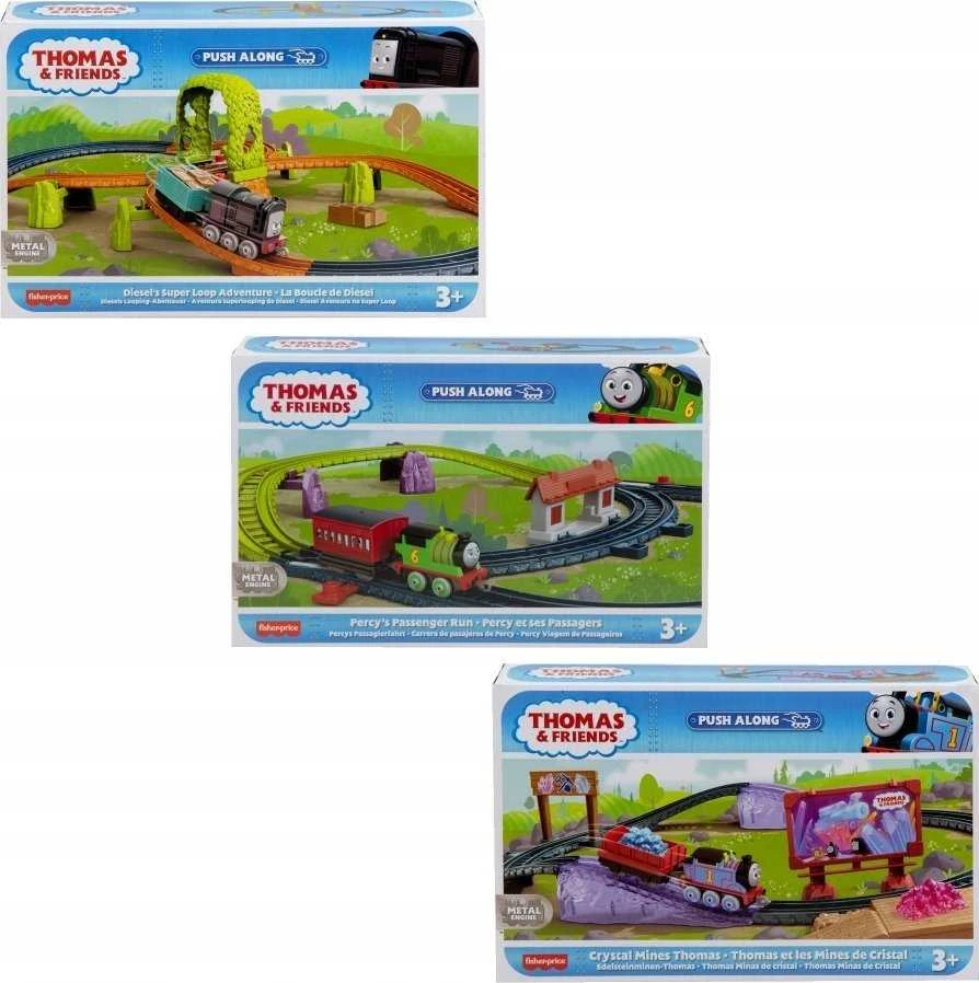 Mattel Thomas and Friends trasų rinkinys garvežiukams