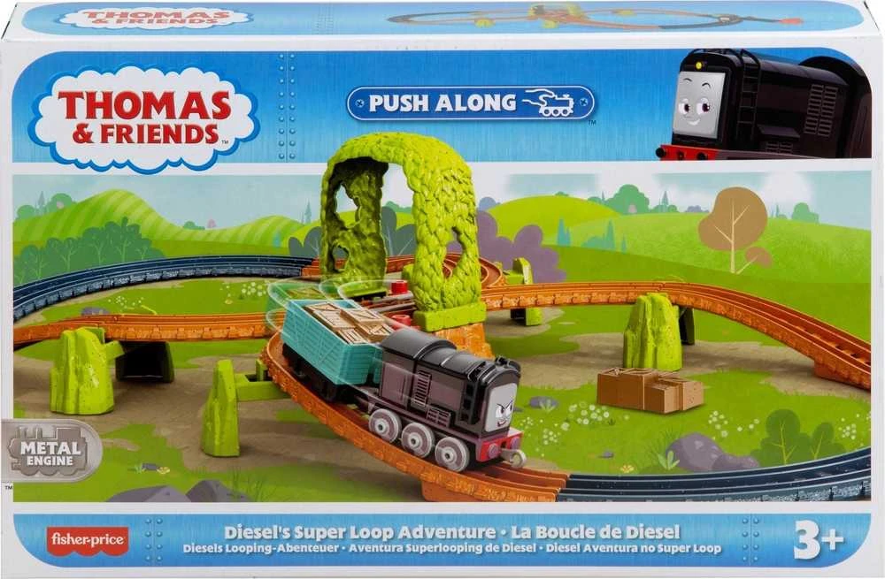 Mattel Thomas and Friends trasų rinkinys garvežiukams
