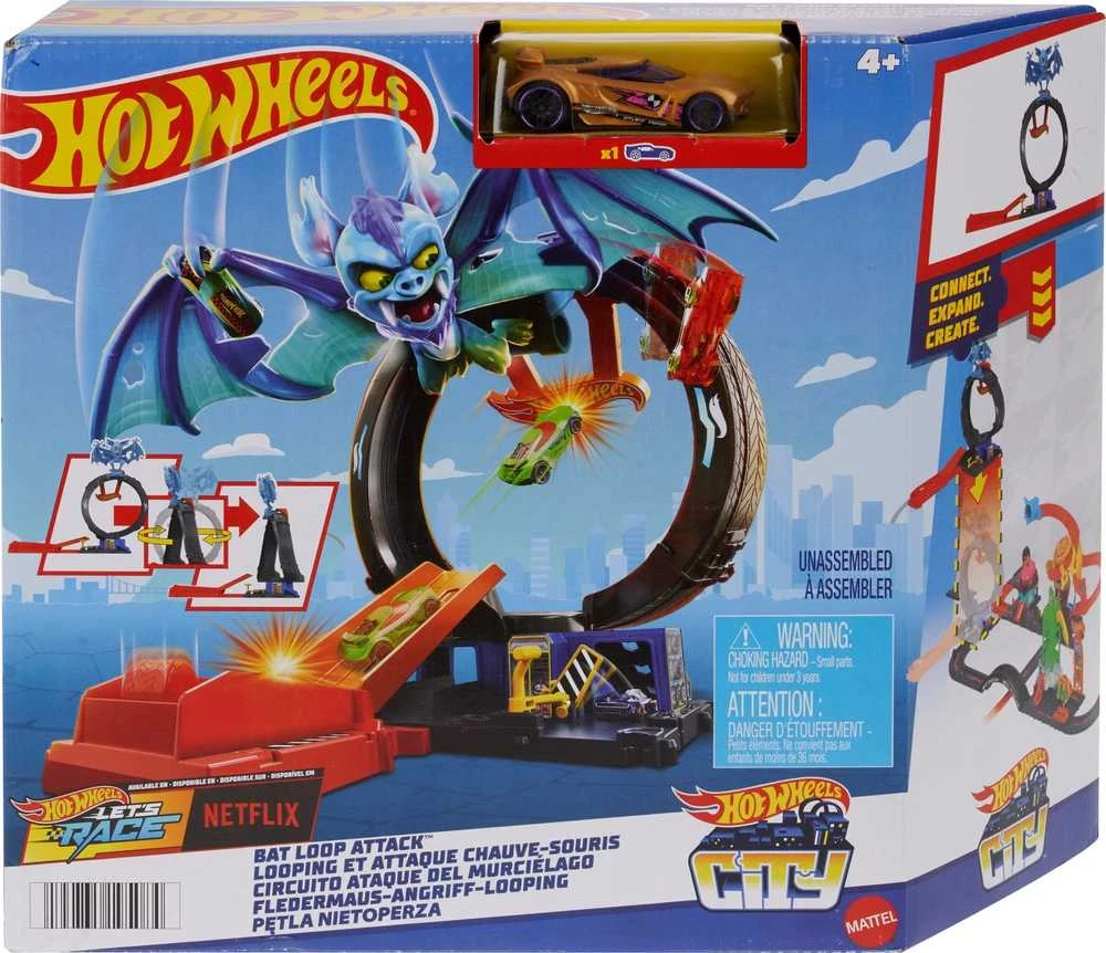 Mattel HOT WHEELS CITY rinkinys – Šikšnosparnio padanga (HTN78)