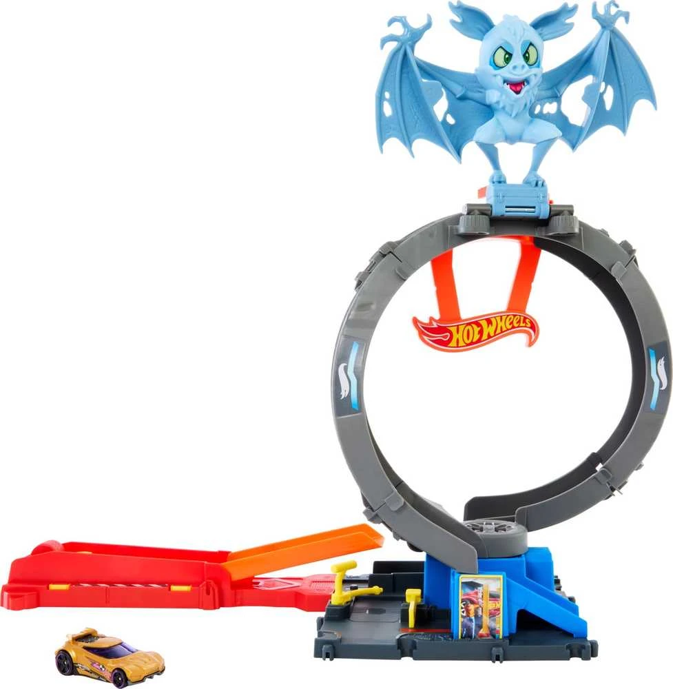 Mattel HOT WHEELS CITY rinkinys – Šikšnosparnio padanga (HTN78)