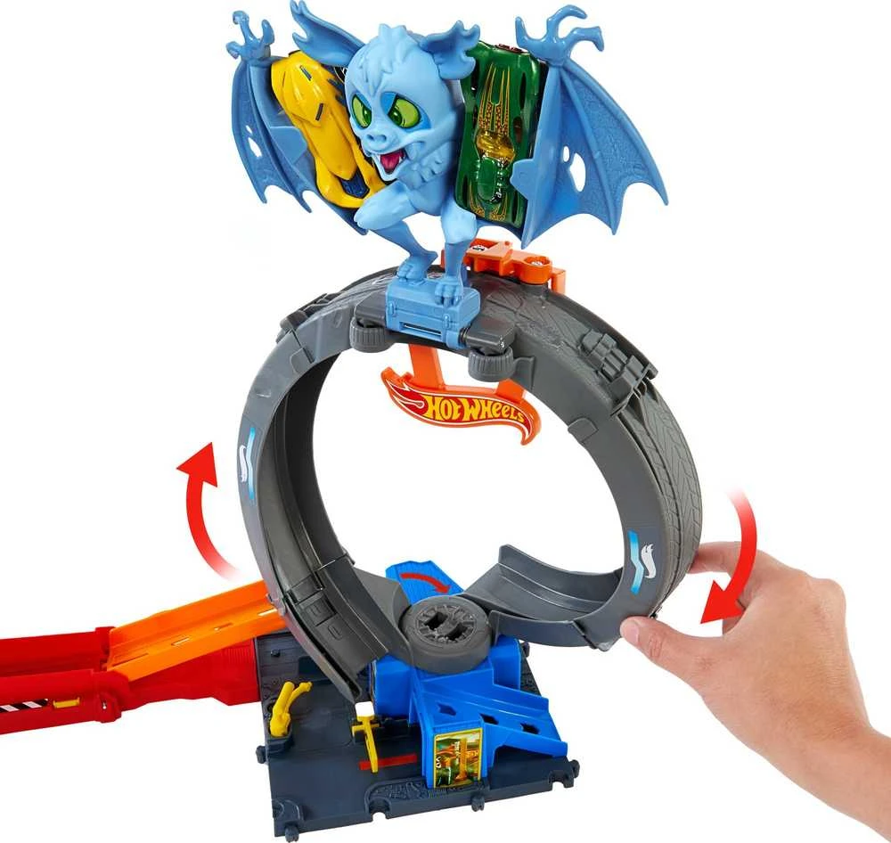 Mattel HOT WHEELS CITY rinkinys – Šikšnosparnio padanga (HTN78)