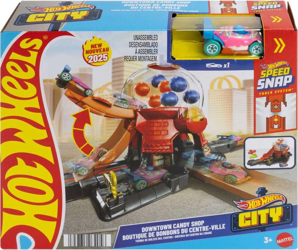 Mattel „Hot Wheels City“ kramtomosios gumos parduotuvė