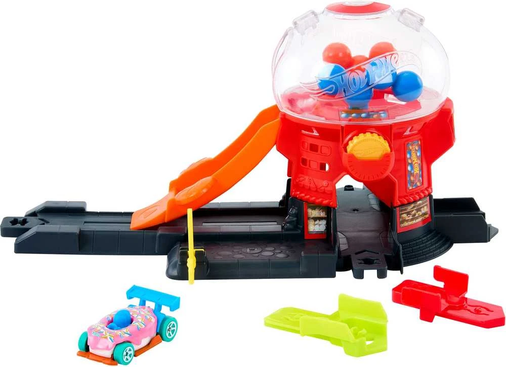 Mattel „Hot Wheels City“ kramtomosios gumos parduotuvė