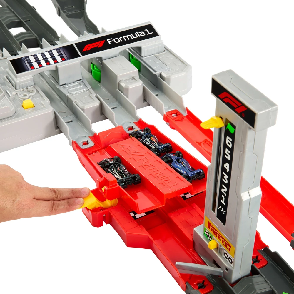 Mattel HOT WHEELS F1 lenktynių trasos rinkinys – Grand Prix (JDY16)