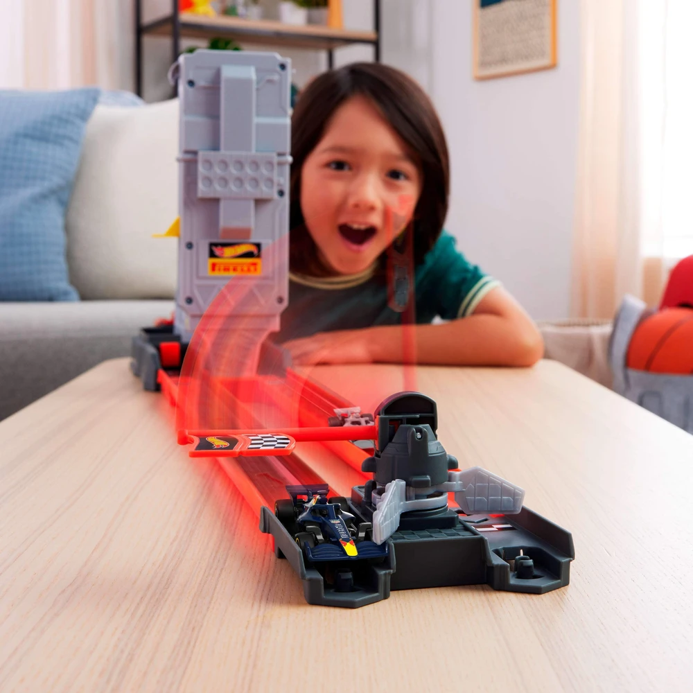 Mattel HOT WHEELS F1 lenktynių trasa – Grid Start (JNN35)