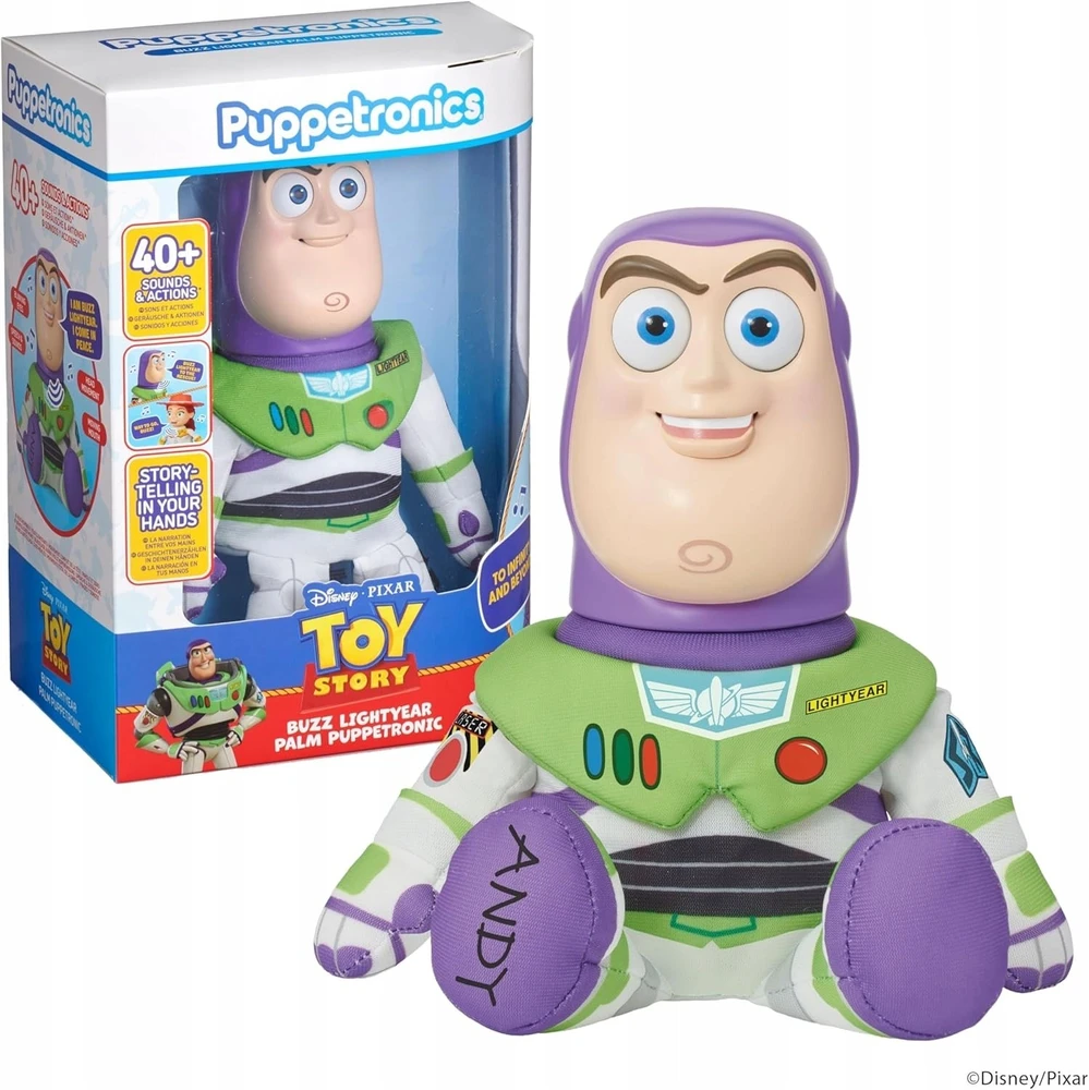 Mattel Toy Story interaktyvus Buzz lėlė-rankinė DIS-1039 29224