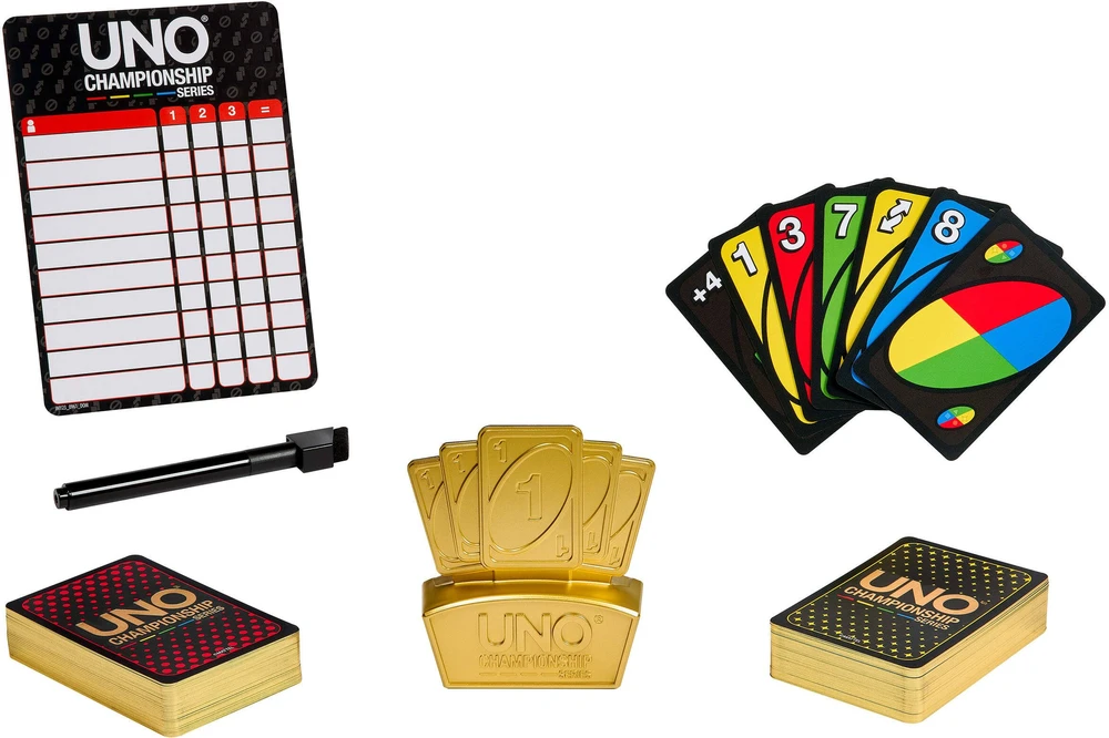 Mattel UNO CHAMPIONSHIP turnyro rinkinys (JMY23)