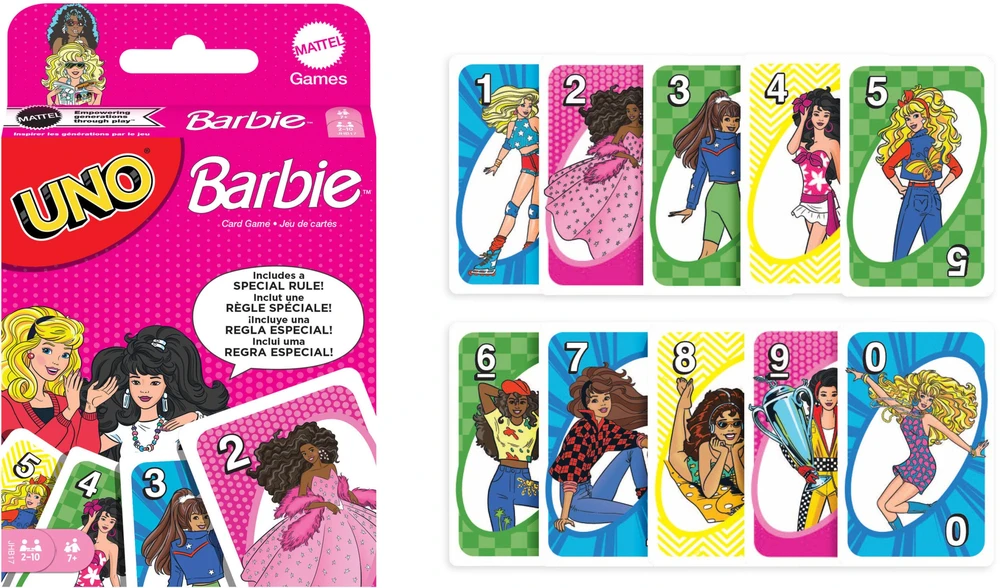 Mattel *****UNO gra karciana Barbie JHB17 /8