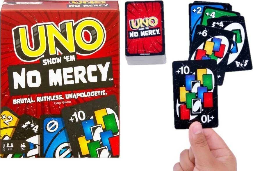 Mattel UNO Show 'Em No Mercy kortų žaidimas