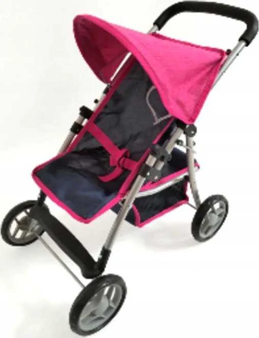 MILLY MALLY 4751 Natalie Prestige Navy lėlių vežimėlis