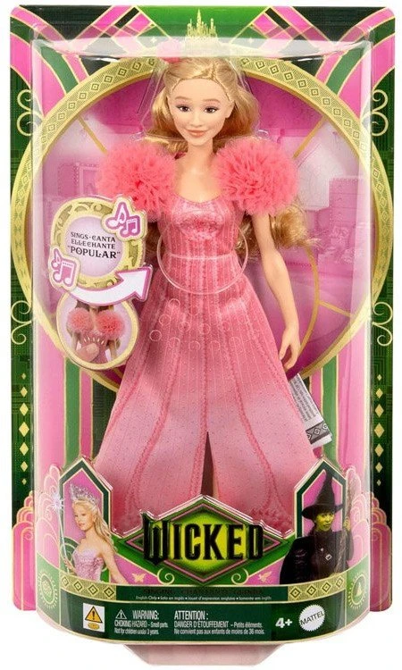 Mattel Dainuojanti Glinda kolekcinė lėlė iš WICKED ZA6068
