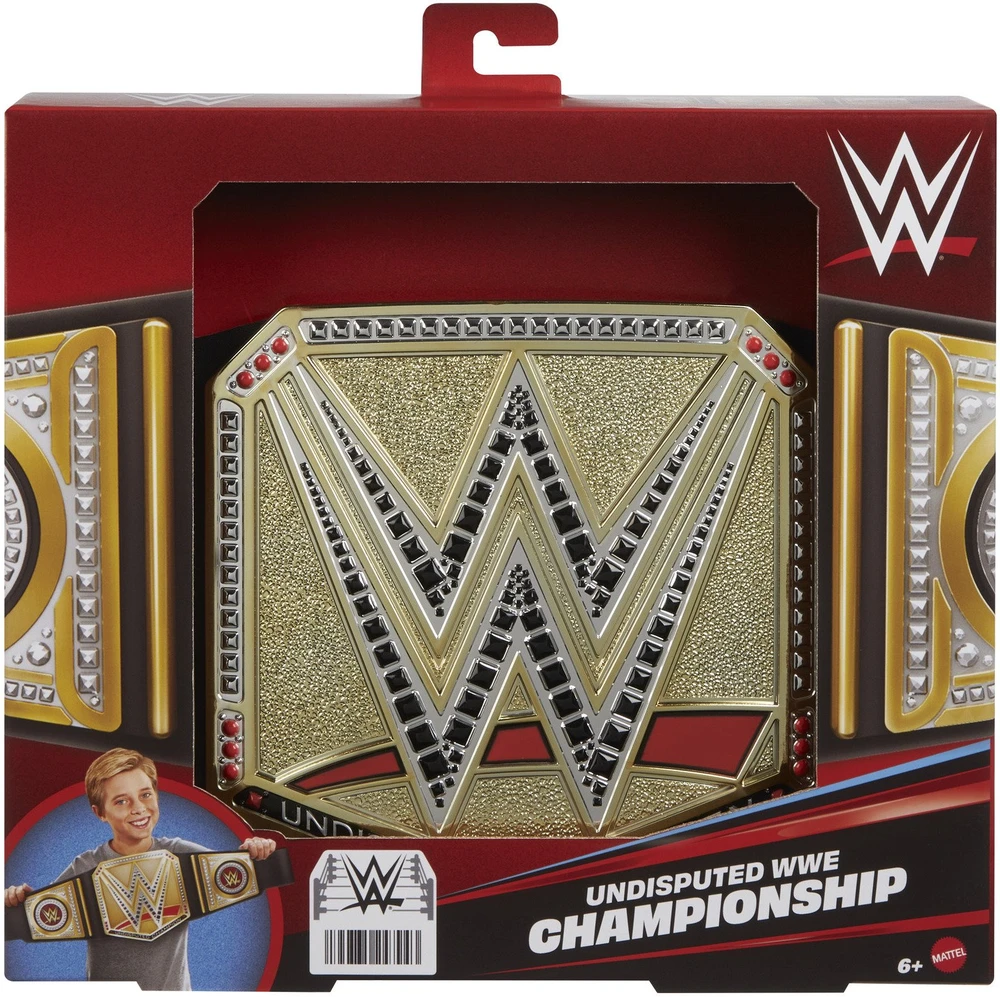 Mattel WWE UNDISPUTED UNIVERSAL čempiono diržas (HYJ35)