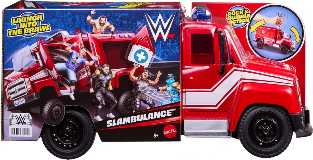 Mattel WWE® Slambulance™ Vehicle (JMR51)
