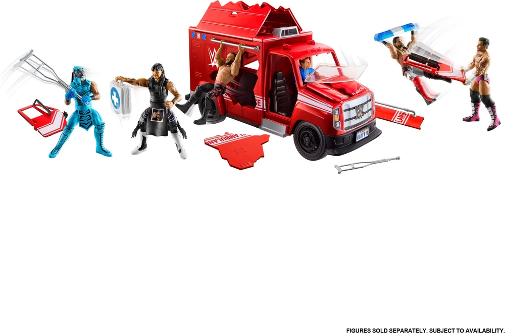 Mattel WWE® Slambulance™ Vehicle (JMR51)
