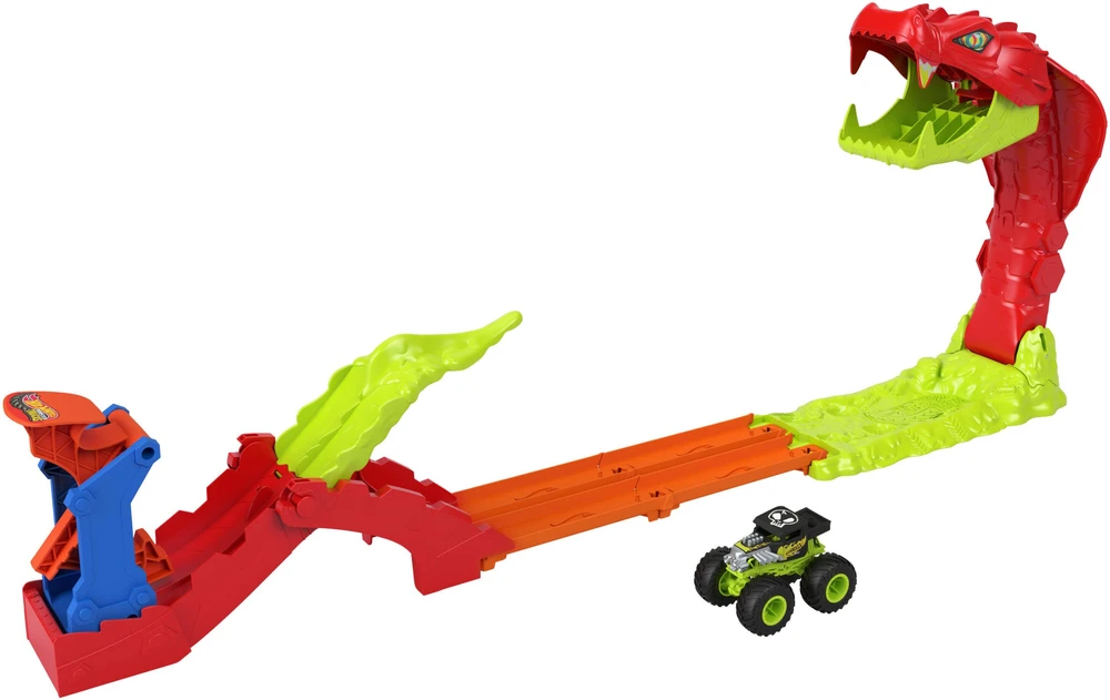 Mattel HOT WHEELS MONSTER TRUCKS rinkinys – Gyvatės išsiveržimas